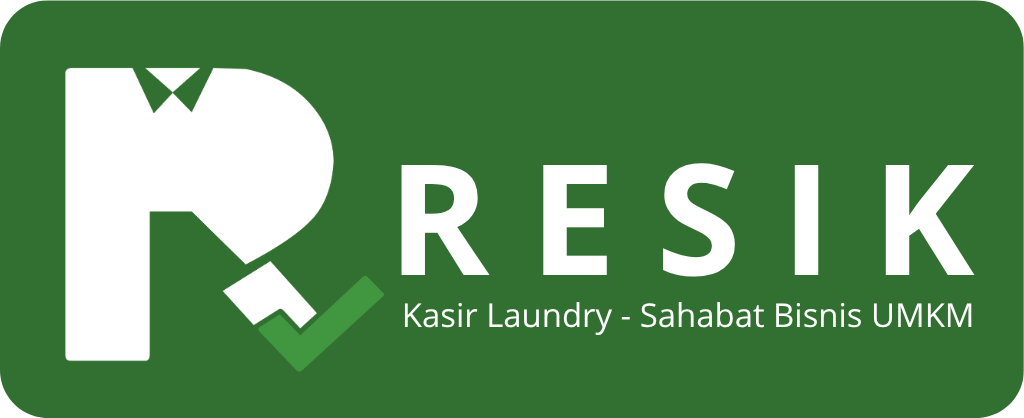 Logo Resik — Kasir Laundry
